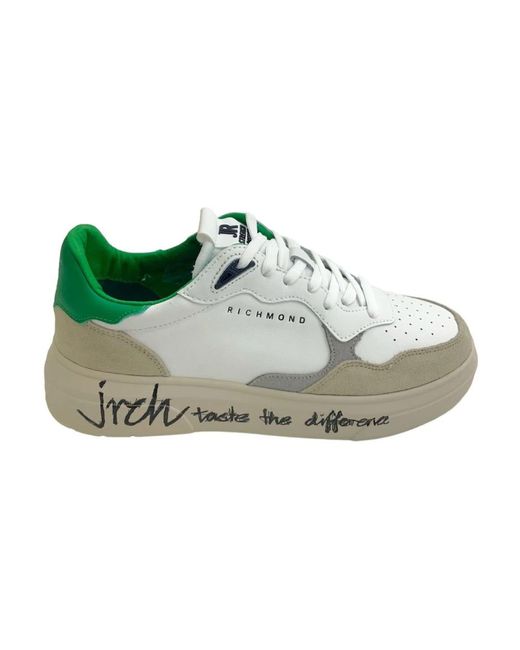 RICHMOND Green Sneakers for men
