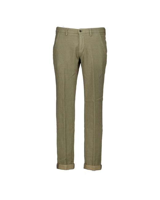 Mason's Broeken ,Groen ,Torinostyle Chinos in het Green voor heren