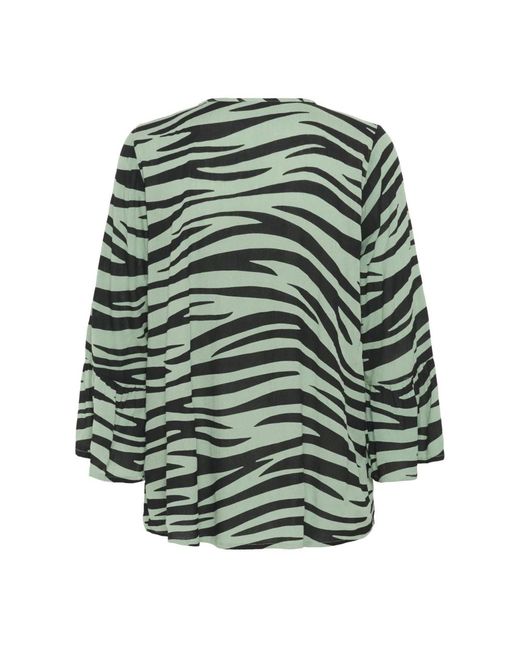 Kaffe Green Blouses