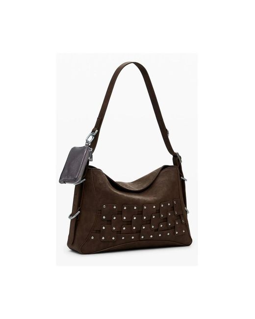 Desigual Brown Shoulder Bags