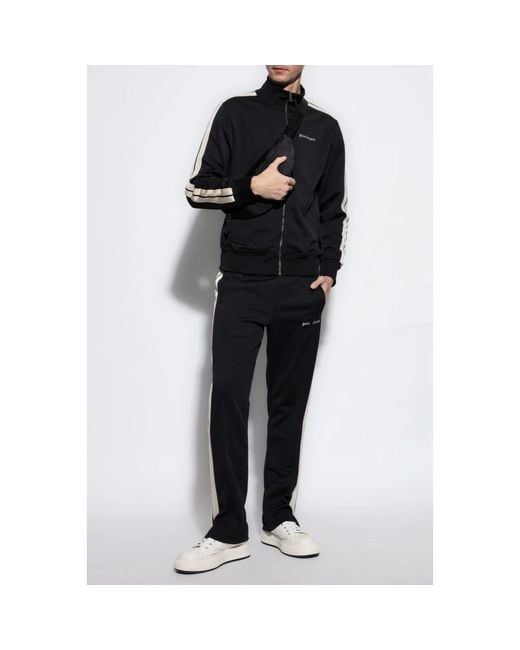 Palm Angels Black Sweatpants for men