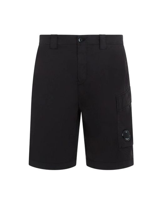 C P Company Schwarze cargo shorts ss24 stil in Black für Herren