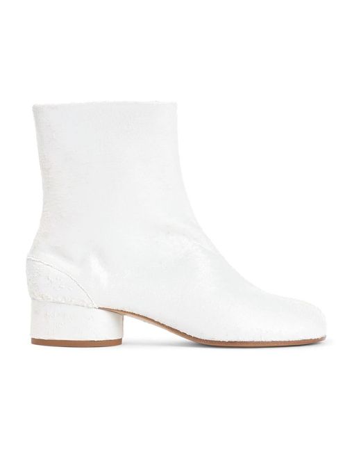 Heeled Boots di Maison Margiela in White