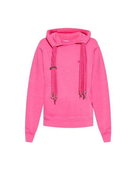 Ambush Pink Sweatshirt With Drawstrings