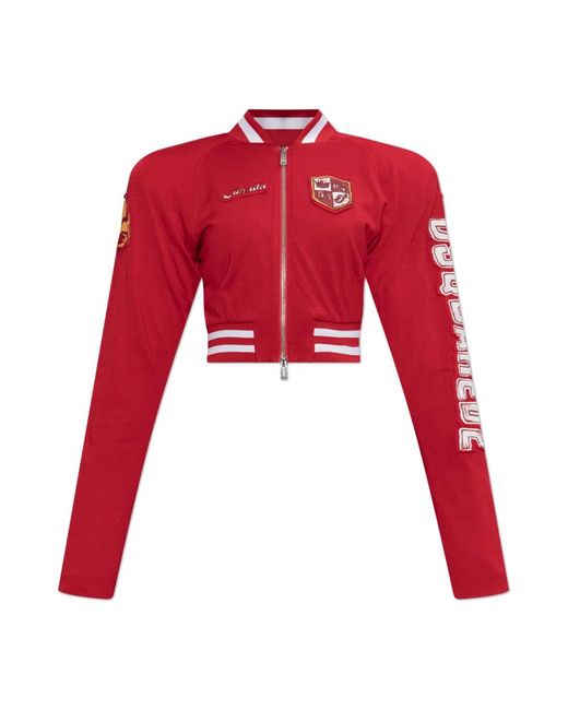 Zip-Throughs DSquared² en coloris Red