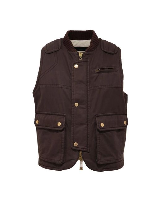 DSquared² Stilvolle Italienische Jacke Ohne Ärmel in Brown für Herren