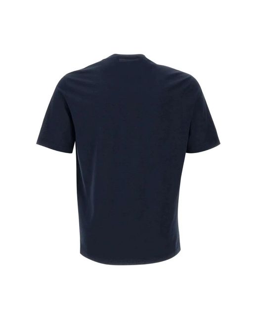 FILIPPO DE LAURENTIIS Blue T-Shirts for men