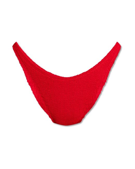 Bondeye Badmode ,Rood ,Scene Zwembroek Onderkant in het Red