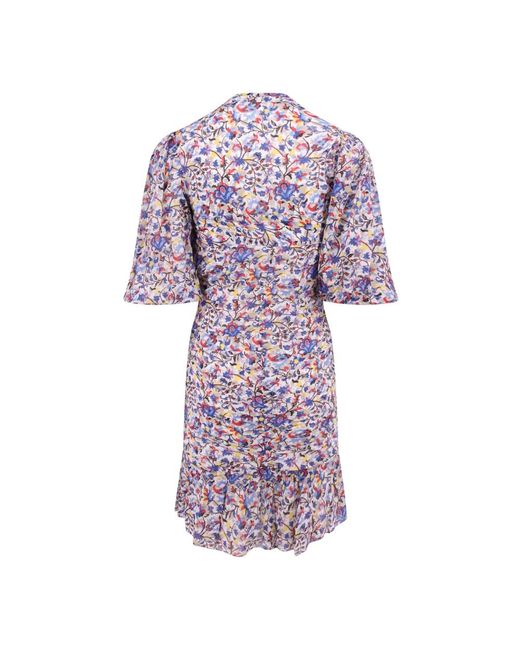 Isabel Marant Purple Short Dresses