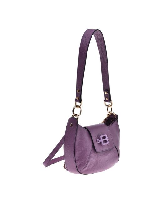 Baldinini Purple Shoulder Bags