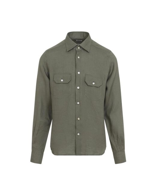 Kiton Green Casual Shirts for men