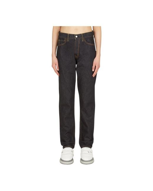 Moncler Black Straight Fit Jeans