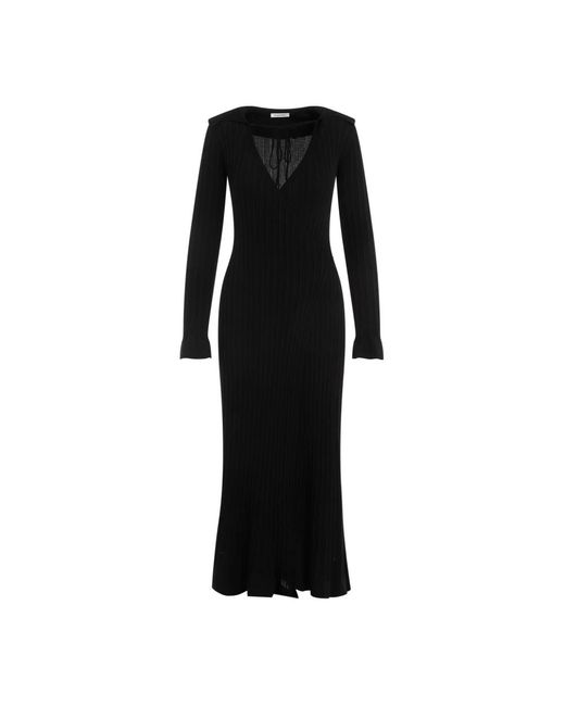 Maxi dresses By Malene Birger de color Black
