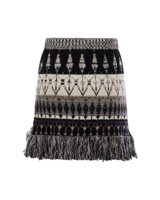 Vanisé Black Short Skirts