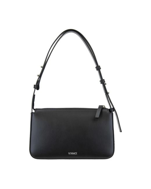 Versace Black Shoulder Bags