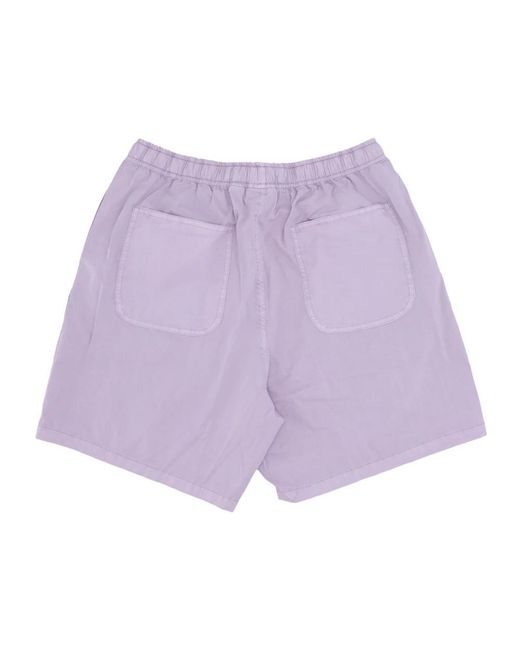 Obey Purple Casual Shorts for men