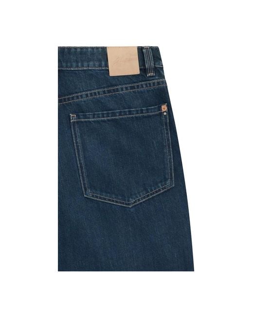 Boss Blue Loose Fit Jeans