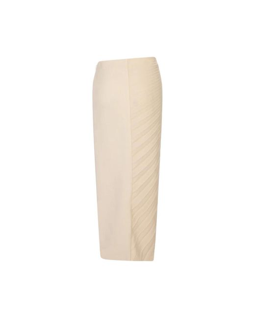 Roberto Cavalli Natural Maxi Skirts