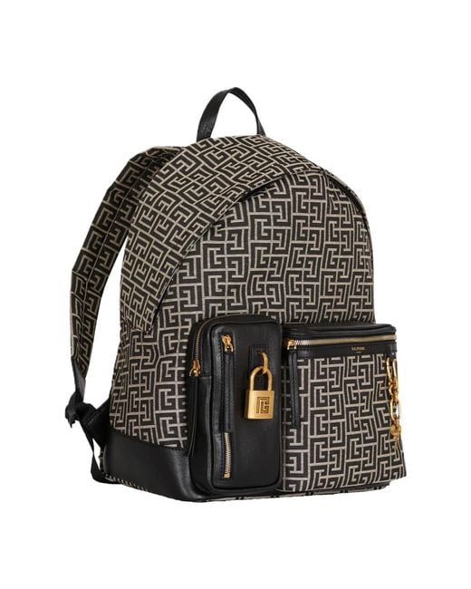 Backpacks Balmain de hombre de color Black