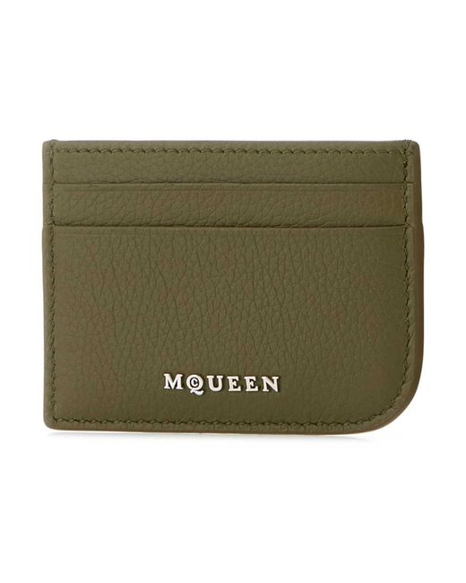 McQueen Green Wallets & Cardholders for men
