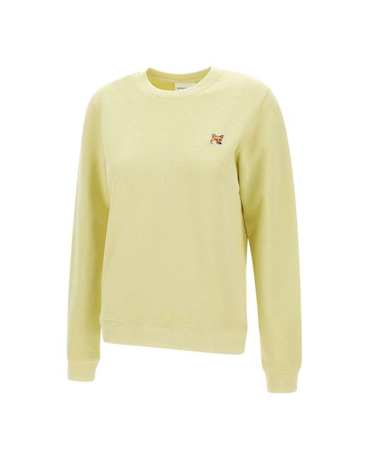 Maison Kitsuné Yellow Sweatshirts
