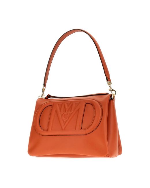 Handbags MCM en coloris Red