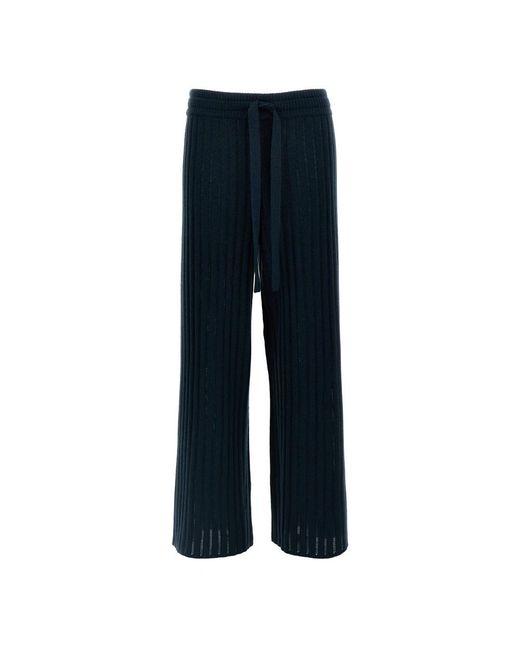Eres Blue Wide Trousers