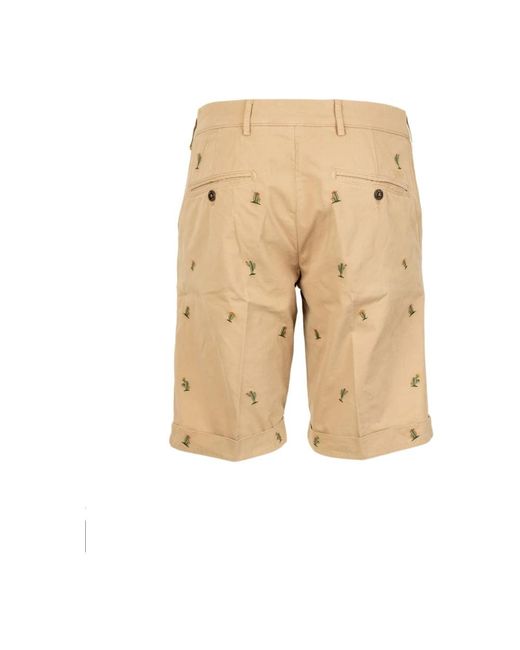 40weft Stylische bermuda shorts in Natural für Herren