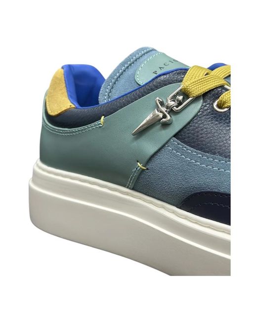 Cesare Paciotti Blue Sneakers for men