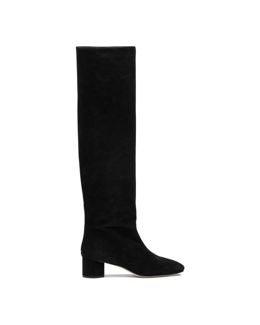 Aeyde Black Over-The-Knee Boots