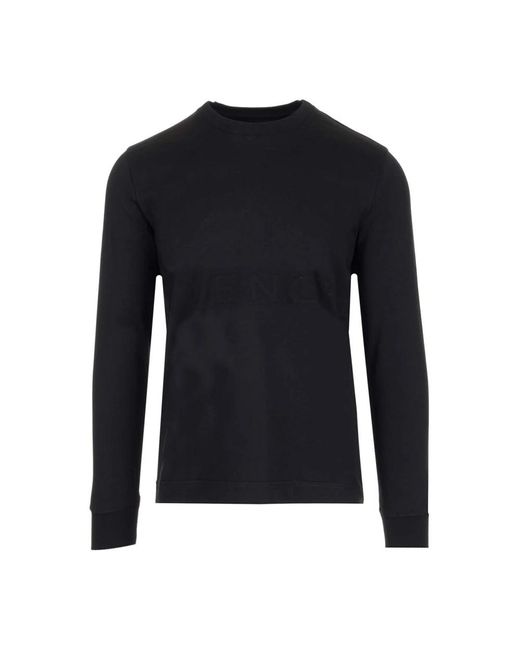 Givenchy Schwarzes slim fit t-shirt aus baumwolle in Blue für Herren
