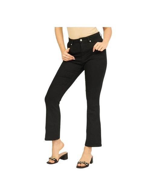 Jeans > cropped jeans Silvian Heach en coloris Black
