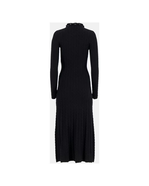 Rabanne Black Knitted Dresses