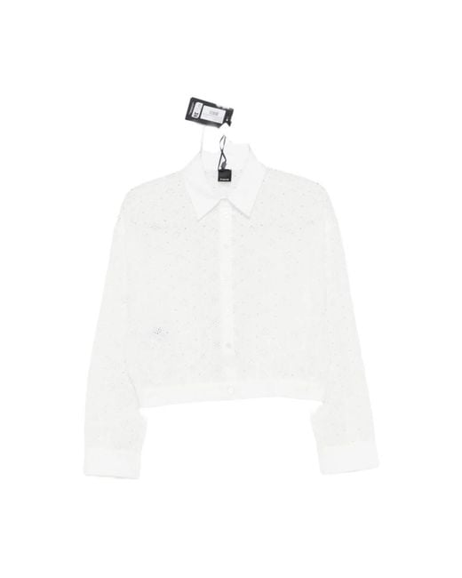 Pinko Overhemden ,Wit Shirts Wit in het White
