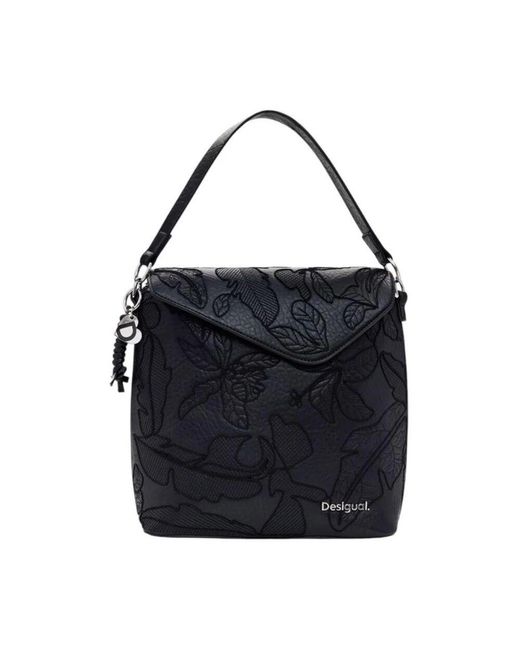 Desigual Black Schwarzer polyethylen rucksack