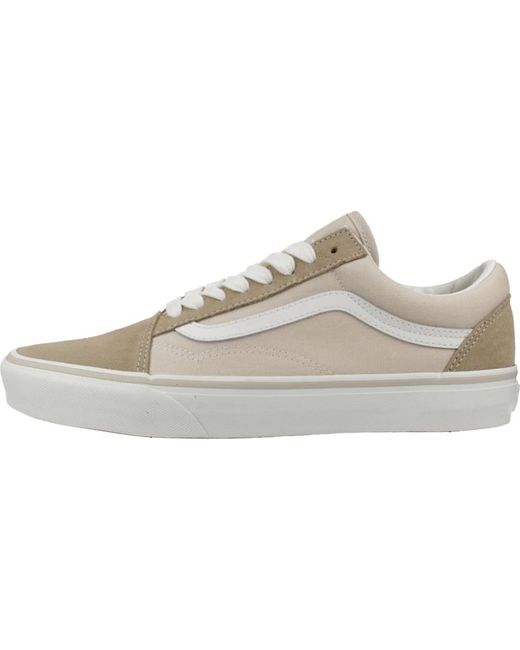 Vans Old Skool Athletic in het White voor heren