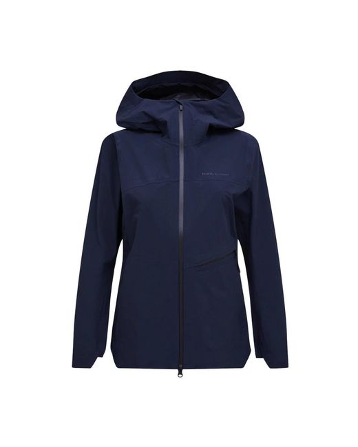 Peak Performance Rain Proof Jassen in het Blue