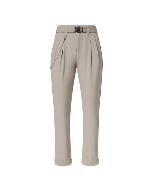 Pantalones modernos unisex High de color Gray