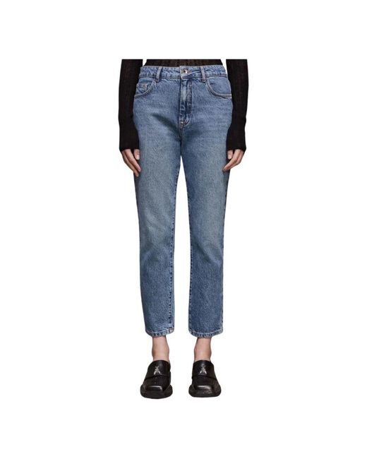 Straight Jeans Patrizia Pepe de color Blue