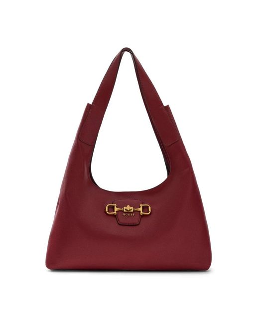 Guess Red Shoulder Bags