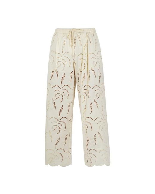 Ottod'Ame Natural Wide Trousers