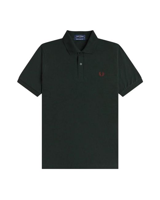 Fred Perry Green Polo Shirts for men