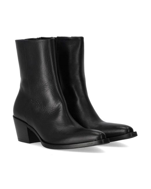Strategia Black Cowboy Boots