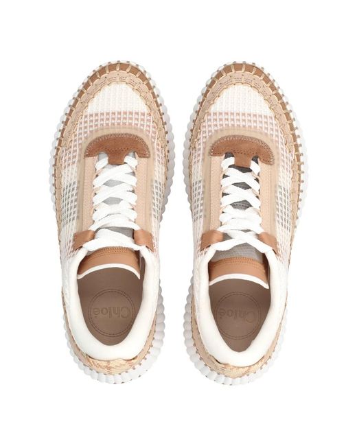 Chloé Pink Sneakers