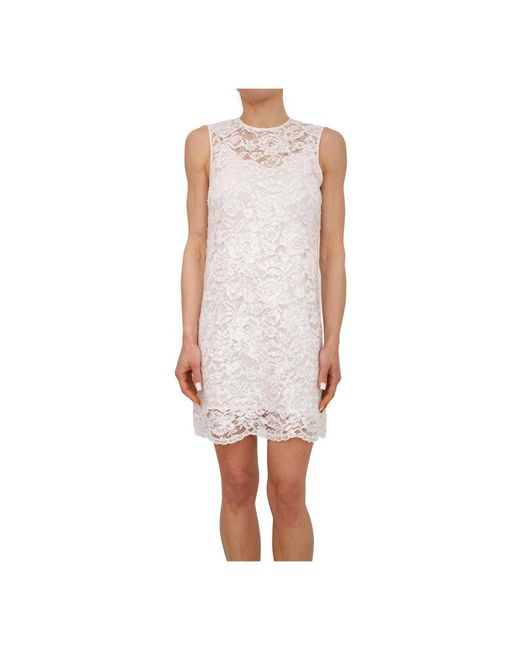 Twinset White Short Dresses