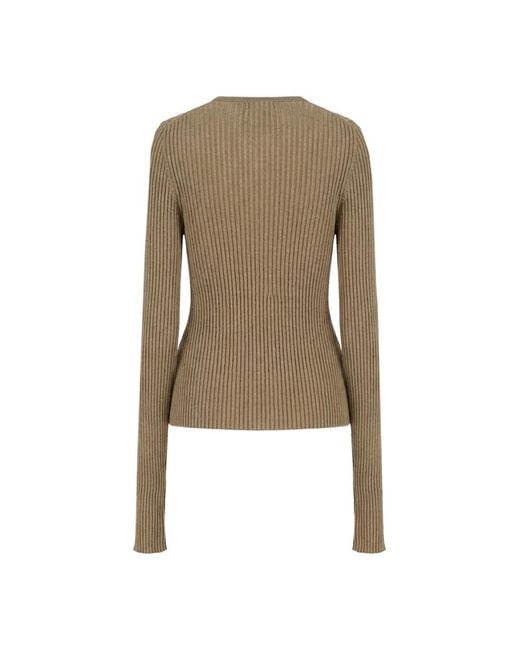 Nude Natural Round-Neck Knitwear