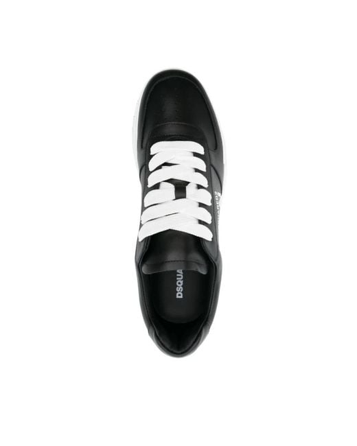 DSquared² Black Sneakers for men