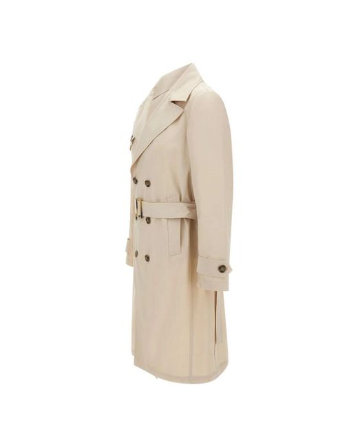 Barba Napoli Natural Trench Coats for men