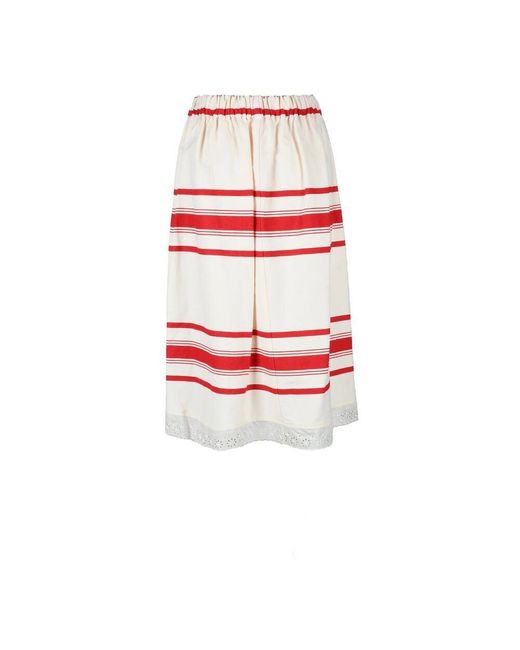 Semicouture White Skirts