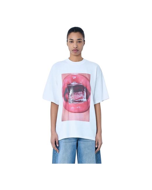 Alexander Wang Red T-Shirts